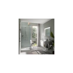 Duravit C.1 Duschsystem, Chrom, Thermostat, Kopfbrause 230mm, 12l/min, höhenverst... DURAVIT-C14280008010 4053424455280 (Abb. 1)