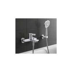 Duravit D-Neo Einhebel-Wannenmischer Aufputz, Chrom, 20,9l/min, S-Anschlüsse, 1/2... DURAVIT-DE5230000010 8000177305078 (Abb. 1)