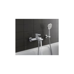 Duravit D-Neo Einhebel-Wannenmischer Aufputz, Chrom, 20,9l/min, S-Anschlüsse, 1/2... DURAVIT-DE5230000010 8000177305078 (Abb. 1)