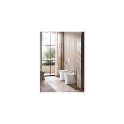 Duravit White Tulip Stand WC 580x370x420mm, Weiß Hochglanz, HygieneGlaze, Back to w... DURAVIT-2001092000 4063382012555 (Abb. 1)