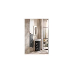 Duravit White Tulip Waschtisch 500x500x160mm, Weiß Hochglanz, Rund, 1 Waschplatz mi... DURAVIT-2365500070 4063382135568 (Abb. 1)