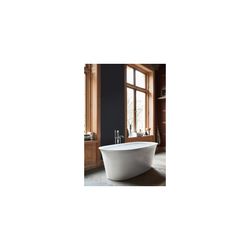 Duravit White Tulip Einhebel-Wannenmischer bodenstehend, Chrom HG, Ausl. 200mm, C... DURAVIT-WT5250000010 4063382162939 (Abb. 1)