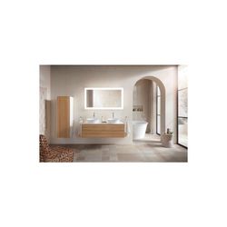 Duravit White Tulip Konsolen-WTU wandh. 550x1300x408mm B/M mit KSP Eiche Natur mas... DURAVIT-WT4988BH539 4063382118387 (Abb. 1)