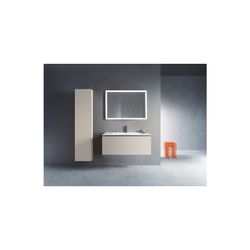 Duravit L-Cube Hochschrank Echtholzfurnier 243x400x1760mm, Taupe Matt, 1 Tür L, Gr... DURAVIT-LC1170L9191 4053424351346 (Abb. 1)