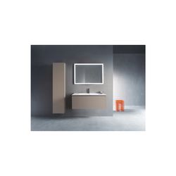 Duravit L-Cube Hochschrank Echtholzfurnier 243x400x1760mm, Basalt Matt, 1 Tür L, G... DURAVIT-LC1170L4343 4053424305424 (Abb. 1)