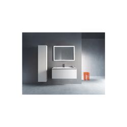 Duravit L-Cube Hochschrank Echtholzfurnier 243x400x1760mm, Mattweiß, 1 Tür R, Grif... DURAVIT-LC1170R1818 4053424305707 (Abb. 1)