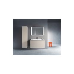 Duravit L-Cube Hochschrank Echtholzfurnier 243x400x1760mm, Taupe Matt, 1 Tür L, Gr... DURAVIT-LC1170L9191 4053424351346 (Abb. 1)
