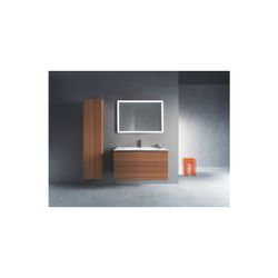 Duravit L-Cube Hochschrank Echtholzfurnier 243x400x1760mm Nusb.Matt, 1 Tür L, Grif... DURAVIT-LC1170L7979 4053424305479 (Abb. 1)