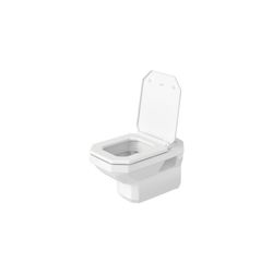 Duravit Serie 1930 WC-Sitz Weiß HG 367x36x437mm Oktogonal, mit Absenkautomatik, Sit... DURAVIT-0064890000 4053424110530 (Abb. 1)