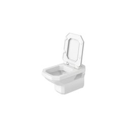 Duravit Serie 1930 WC-Sitz Weiß HG 367x36x437mm Oktogonal, mit Absenkautomatik, Sit... DURAVIT-0064890000 4053424110530 (Abb. 1)