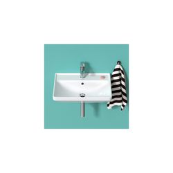 Duravit D-Neo Waschtisch 440x550x165mm wandhäng., Weiß Hochglanz, Rechteckig, 1 Was... DURAVIT-2366550000 4063382016287 (Abb. 1)