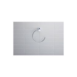Duravit D-Code Handtuchring 67x169x182mm, Chrom, Schraubbefestigung... DURAVIT-0099211000 4021534636189 (Abb. 1)
