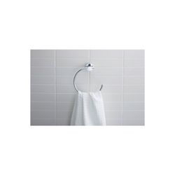 Duravit D-Code Handtuchring 67x169x182mm, Chrom, Schraubbefestigung... DURAVIT-0099211000 4021534636189 (Abb. 1)