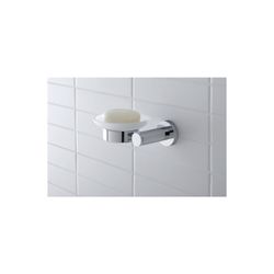 Duravit D-Code Seifenschale 120x137x53mm, Chrom/Mattweiß, Messing/Milchglas, Schrau... DURAVIT-0099181000 4021534636158 (Abb. 1)