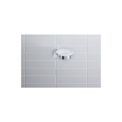 Duravit D-Code Seifenschale 120x137x53mm, Chrom/Mattweiß, Messing/Milchglas, Schrau... DURAVIT-0099171000 4021534636141 (Abb. 1)