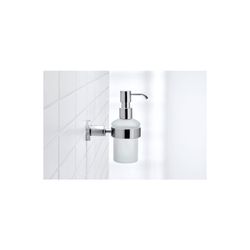 Duravit D-Code Seifenspender 145x69x220mm, Chrom/Mattweiß, Glas/Messing, Schraubbef... DURAVIT-0099161000 4021534576591 (Abb. 1)