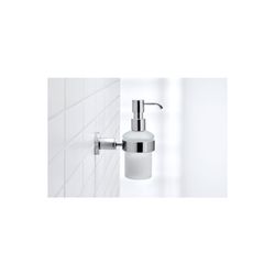 Duravit D-Code Seifenspender 145x69x220mm, Chrom/Mattweiß, Glas/Messing, Schraubbef... DURAVIT-0099161000 4021534576591 (Abb. 1)