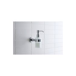 Duravit D-Code Seifenspender 145x69x220mm, Chrom/Mattweiß, Glas/Messing, Schraubbef... DURAVIT-0099161000 4021534576591 (Abb. 1)