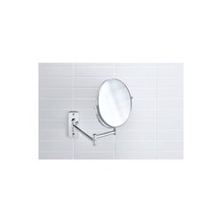 Duravit D-Code Kosmetikspiegel 330x203x310mm, Chrom, Optische Vergrößerung 3-fach, ... DURAVIT-0099121000 4021534389276 (Abb. 1)