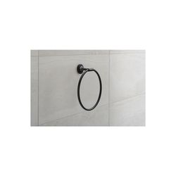 Duravit Starck T Handtuchring 73x210x228mm, Mattschwarz... DURAVIT-0099474600 4053424703084 (Abb. 1)