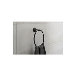 Duravit Starck T Handtuchring 73x210x228mm, Mattschwarz... DURAVIT-0099474600 4053424703084 (Abb. 1)
