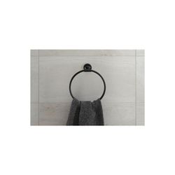 Duravit Starck T Handtuchring 73x210x228mm, Mattschwarz... DURAVIT-0099474600 4053424703084 (Abb. 1)