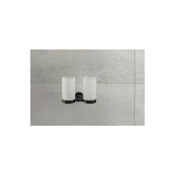 Duravit Starck T Zahnputzbecher doppelt wandhängend, Position R L, 170x98x140mm, Ma... DURAVIT-0099484600 4063382318633 (Abb. 1)