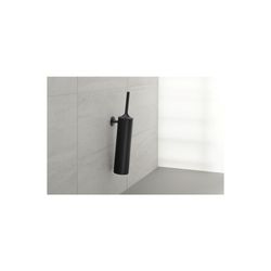 Duravit Bürstengarnitur Starck T 80x80x435mm, wandhäng. Mattschwarz, Messing... DURAVIT-0099464600 4053424703077 (Abb. 1)