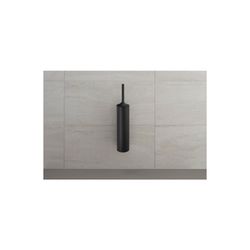 Duravit Bürstengarnitur Starck T 80x80x435mm, wandhäng. Mattschwarz, Messing... DURAVIT-0099464600 4053424703077 (Abb. 1)