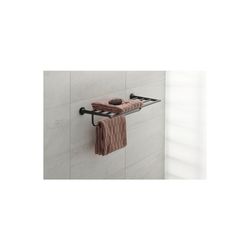 Duravit Starck T Handtuchablage 232x610x118mm, Mattschwarz... DURAVIT-0099444600 4053424703053 (Abb. 1)