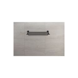 Duravit Starck T Handtuchablage 232x610x118mm, Mattschwarz... DURAVIT-0099444600 4053424703053 (Abb. 1)