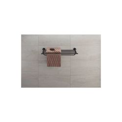 Duravit Starck T Handtuchablage 232x610x118mm, Mattschwarz... DURAVIT-0099444600 4053424703053 (Abb. 1)
