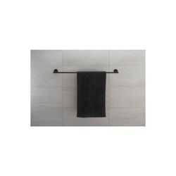 Duravit Starck T Handtuchhalter 73x810x50mm, Mattschwarz, Messing, 1 Arm, mit Befes... DURAVIT-0099434600 4053424703046 (Abb. 1)