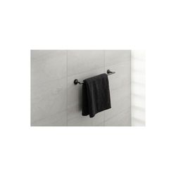 Duravit Starck T Handtuchhalter 73x610x50mm, Mattschwarz, Messing, 1 Arm, mit Befes... DURAVIT-0099424600 4053424703039 (Abb. 1)