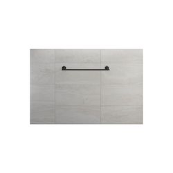 Duravit Starck T Handtuchhalter 73x610x50mm, Mattschwarz, Messing, 1 Arm, mit Befes... DURAVIT-0099424600 4053424703039 (Abb. 1)