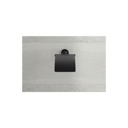 Duravit Starck T Toilettenpapierhalter, Papierrollenhalter 83x125x131mm, Mattschwar... DURAVIT-0099404600 4053424703015 (Abb. 1)