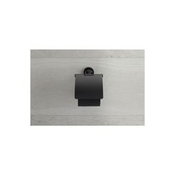 Duravit Starck T Toilettenpapierhalter, Papierrollenhalter 83x125x131mm, Mattschwar... DURAVIT-0099404600 4053424703015 (Abb. 1)