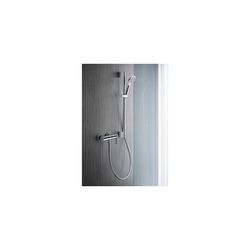 Duravit C.1 Einhebel-Brausemischer Aufputz, Chrom, Anschlussart S-Anschlüsse, 1/2... DURAVIT-C14230000010 7612158492090 (Abb. 1)