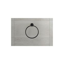 Duravit Starck T Handtuchring 73x210x228mm, Mattschwarz... DURAVIT-0099474600 4053424703084 (Abb. 1)