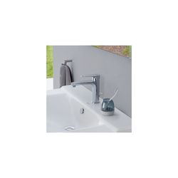 Duravit B.1 Einhebel-Waschtischmischer M, Chrom, 5l/min, Hebelgriff, mit Garnitur... DURAVIT-B11020001010 7612158494193 (Abb. 1)