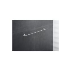 Duravit Starck T Handtuchhalter 73x810x50mm, Chrom glänzend, Messing, 1 Arm, mit Be... DURAVIT-0099431000 4053424693873 (Abb. 1)