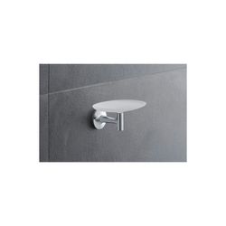 Duravit Starck T Seifenschale 119x140x66mm, Chrom glänzend/Mattweiß, Glas, wandhäng... DURAVIT-0099331000 4053424693798 (Abb. 1)