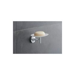 Duravit Starck T Seifenschale 119x140x66mm, Chrom glänzend/Mattweiß, Glas, wandhäng... DURAVIT-0099331000 4053424693798 (Abb. 1)