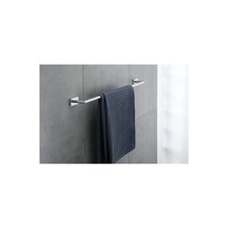 Duravit Karree Handtuchhalter 868x70x35mm, Chrom, Messing, 1 Arm, mit Befestigungsm... DURAVIT-0099601000 4021534901164 (Abb. 1)