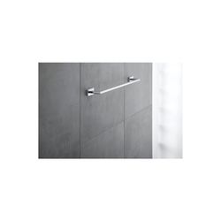 Duravit Karree Handtuchhalter 668x70x35mm, Chrom, Messing, 1 Arm, mit Befestigungsm... DURAVIT-0099591000 4021534901157 (Abb. 1)
