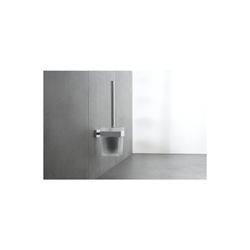 Duravit Bürstengarnitur Karree 95x95x350mm, wandhäng. Chrom/Mattweiß, Glas, Messing... DURAVIT-0099571000 4021534901126 (Abb. 1)