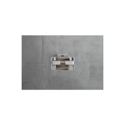Duravit Karree Seifenschale 140x120x65mm, Chrom, Messing/Glas, wandhängend... DURAVIT-0099531000 4021534901201 (Abb. 1)