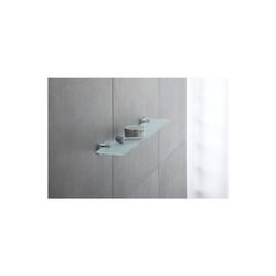 Duravit Karree Glasablagen aus Glas 110x600x6mm, Chrom glänzend... DURAVIT-0099501000 4021534901195 (Abb. 1)