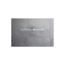 Duravit Karree Glasablagen aus Glas 110x600x6mm, Chrom glänzend... DURAVIT-0099501000 4021534901195 (Abb. 1)