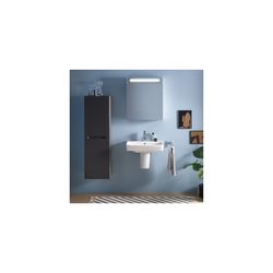 Duravit No.1 Waschtisch 460x600x173mm wandhäng., Weiß Hochglanz, Rechteckig, 1 Wasc... DURAVIT-2375600000 4063382180179 (Abb. 1)